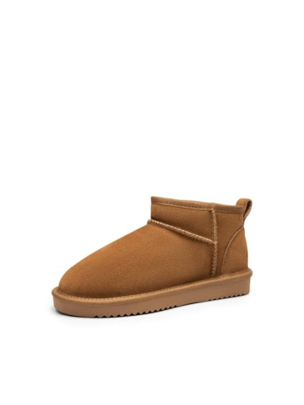Dream Pairs Women's Suede Snow Boots Faux Fur Lined Ankle Winter Boots